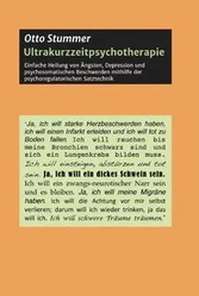 Stummer / Mieg |  Ultrakurzzeitpsychotherapie | eBook | Sack Fachmedien
