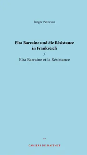 Petersen |  Elsa Barraine und die Résistance in Frankreich | Buch |  Sack Fachmedien
