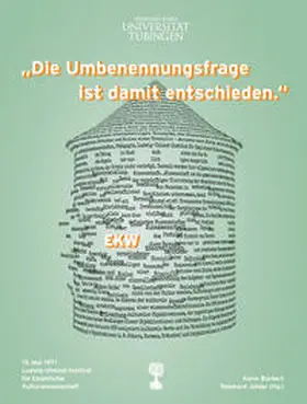 Johler / Bürkert |  „Die Umbenennungsfrage ist damit entschieden.“ | Buch |  Sack Fachmedien