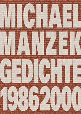 Manzek |  Michael Manzek Gedichte 1986-2000 | Buch |  Sack Fachmedien