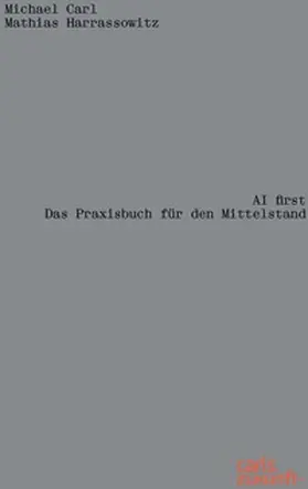 Carl / Harrassowitz |  AI first | Buch |  Sack Fachmedien