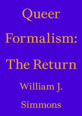 Simmons / Floating Opera Press | Queer Formalism: The Return | Buch | 978-3-9823894-0-0 | sack.de