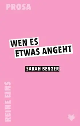 Berger |  Wen es etwas angeht | eBook | Sack Fachmedien