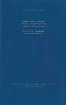 Theisohn / Witzel / Stiftung Joseph Breitbach |  Joseph-Breitbach-Preis 2025 | Buch |  Sack Fachmedien
