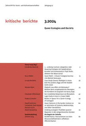 Kaap |  Kritische Berichte : Zeitschrift für Kunst- und Kulturwissenschaften / Jahrgang                52, Heft 3.2024 | Buch |  Sack Fachmedien