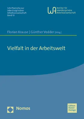 Krause / Vedder |  Vielfalt in der Arbeitswelt | Buch |  Sack Fachmedien