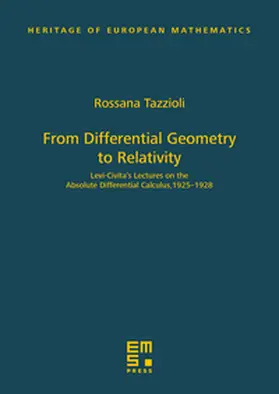Tazzioli |  From Di?erential Geometry to Relativity | Buch |  Sack Fachmedien