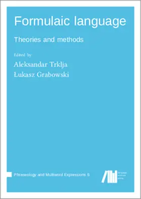 Trklja / Grabowski |  Formulaic language | Buch |  Sack Fachmedien