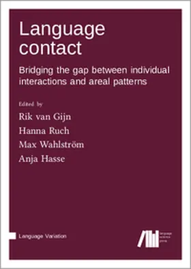 van GIjn / Ruch / Wahlström |  Language contact | Buch |  Sack Fachmedien