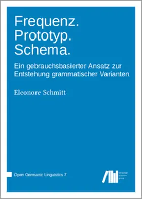 Schmitt |  Frequenz. Prototyp. Schema. | Buch |  Sack Fachmedien