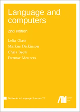 Dickinson / Glass / Brew |  Language and computers | Buch |  Sack Fachmedien