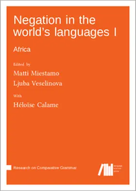 Miestamo / Veselinova |  Negation in the world's languages I : Africa | Buch |  Sack Fachmedien