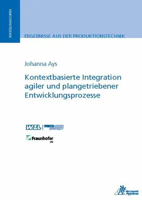 Ays | Kontextbasierte Integration agiler und plangetriebener Entwicklungsprozesse | E-Book | sack.de