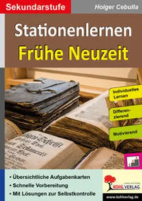 Cebulla |  Stationenlernen Frühe Neuzeit | Buch |  Sack Fachmedien