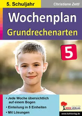 Zettl |  Wochenplan Grundrechenarten / Klasse 5 | eBook | Sack Fachmedien