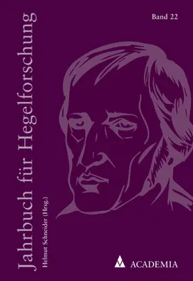 Schneider |  Jahrbuch für Hegelforschung | Buch |  Sack Fachmedien