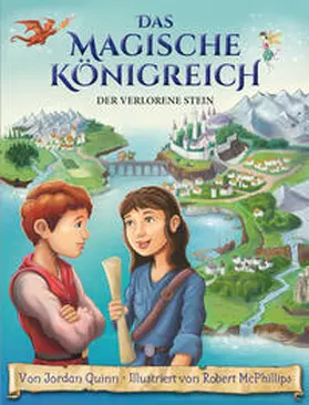 Quinn |  Das magische Königreich, Bd. 1: Der verlorene Stein - Erstlesebuch mit Illustrationen ab 7 Jahren | Buch |  Sack Fachmedien