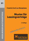 Westphalen |  Muster für Leasingverträge | Buch |  Sack Fachmedien