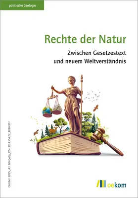 oekom e. V. |  Rechte der Natur | Buch |  Sack Fachmedien