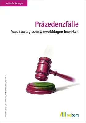 oekom e. V. |  Präzedenzfälle | Buch |  Sack Fachmedien