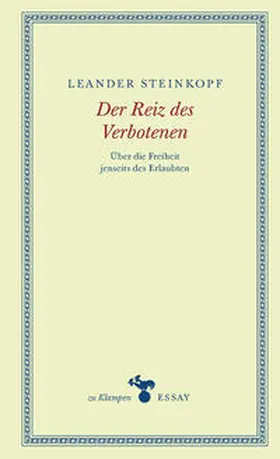 Steinkopf |  Der Reiz des Verbotenen | Buch |  Sack Fachmedien