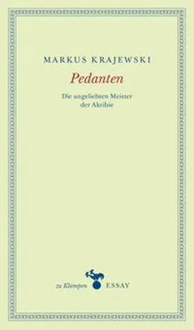 Krajewski |  Pedanten | Buch |  Sack Fachmedien
