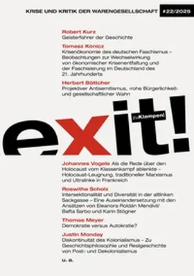 Konicz / Vogele / Böttcher |  exit! Krise und Kritik der Warengesellschaft | eBook | Sack Fachmedien