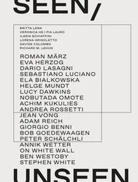 Lenk / artQ13 |  Seen/Unseen | Buch |  Sack Fachmedien