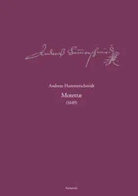 Heinemann |  Andreas-Hammerschmidt-Werkausgabe Band 7: Motettæ (1649) | Buch |  Sack Fachmedien
