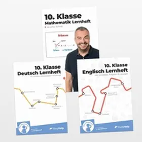 StudyHelp GmbH |  10. Klasse Hauptfächer Set komplett (Mathe, Deutsch, Englisch) / Lernheft, Übungsheft / Rechnen, Rechtschreibung, Übungen, Grammatik | Buch |  Sack Fachmedien