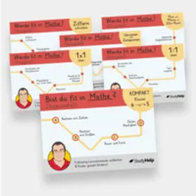 Kottmann / StudyHelp GmbH |  Mathe-Lernhefte Set (6 Hefte) für die 1. bis 4. Klasse | Buch |  Sack Fachmedien