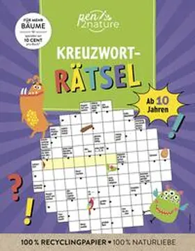 pen2nature |  Kreuzworträtsel ab 10 Jahren. Knobeln und Rätseln für Kinder | Buch |  Sack Fachmedien