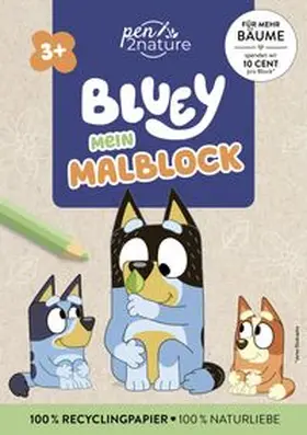 pen2nature |  Bluey Mein Malblock | Buch |  Sack Fachmedien