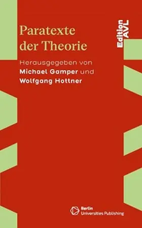 Gamper / Hottner |  Paratexte der Theorie | Buch |  Sack Fachmedien
