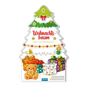  TRÖTSCH - Mal- und Bastelbuch Weihnachtsbaum Mal- und Bastelbuch| Ab 4 Jahren | Buch |  Sack Fachmedien