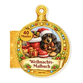  TRÖTSCH - Malbuch Weihnachts-Malbuch Kugelform| Ab 3 Jahren | Buch |  Sack Fachmedien