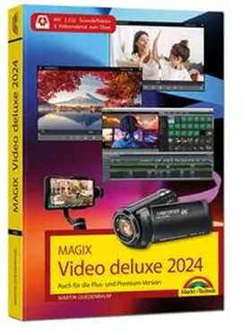 Quedenbaum |  MAGIX Video deluxe 2024 - Das Buch zur Software. Die besten Tipps und Tricks: | Buch |  Sack Fachmedien