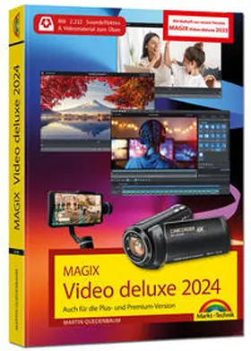 Quedenbaum |  MAGIX Video deluxe 2024 / 2025 - Das Buch zur Software. Die besten Tipps und Tricks: | Buch |  Sack Fachmedien