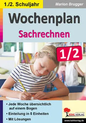 Brugger |  Wochenplan Sachrechnen / Klasse 1-2 | Buch |  Sack Fachmedien