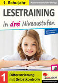 Hartmann |  Lesetraining in drei Niveaustufen / Klasse 1 | Buch |  Sack Fachmedien