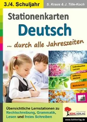 Weimann / Kraus / Brandenburg |  Stationenlernen Deutsch durch alle Jahreszeiten / Klasse 3-4 | eBook | Sack Fachmedien