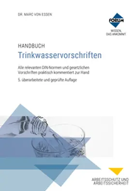 Essen / von Essen / Seiferth |  Handbuch Trinkwasservorschriften | Buch |  Sack Fachmedien