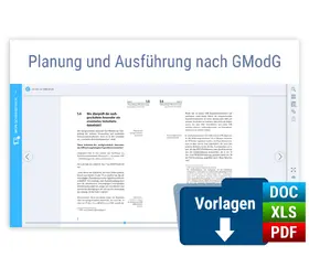 Prof. Dr. Friedl |  Planung und Ausführung nach GModG - Online-Ausgabe | Datenbank |  Sack Fachmedien