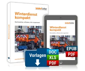 Forum Verlag Herkert GmbH / Bunoza / Czier |  Winterdienst kompakt | Datenbank |  Sack Fachmedien