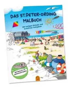 Weber / Johannes Schimmsel Verlag |  Das St. Peter-Ording Malbuch | Buch |  Sack Fachmedien
