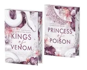 Rain / Federherz Verlag |  Kings of Venom | Beide Bände im Bundle als limitierte Hardcover-Specialediton mit Farbschnitt (Dark Romance) | Buch |  Sack Fachmedien
