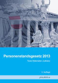 proLIBRIS VerlagsgesmbH |  Personenstandsgesetz 2013 | Buch |  Sack Fachmedien