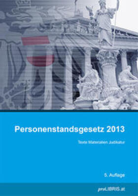 Personenstandsgesetz 2013 | Buch | sack.de