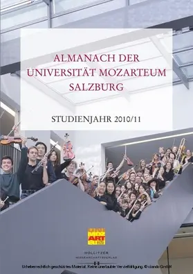 Gratzer |  Almanach der Universität Mozarteum Salzburg | eBook | Sack Fachmedien