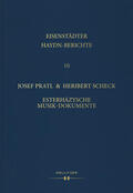 Pratl / Scheck / Reicher |  Esterházysche Musik-Dokumente | Buch |  Sack Fachmedien